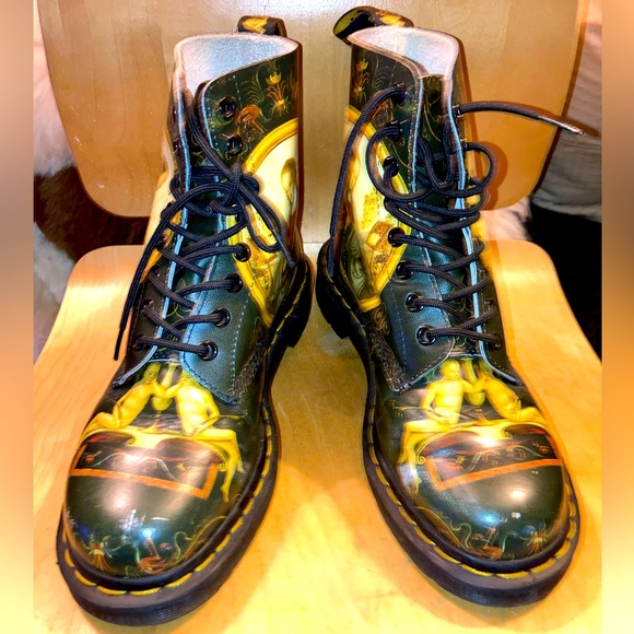 🩵 Never Worn Limited Edition Pascal Dr Martens 1460 Di Paolo - Picture 6 of 13